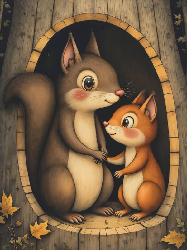Illustrazione di Nuezi e i Suoni della Foresta — 3