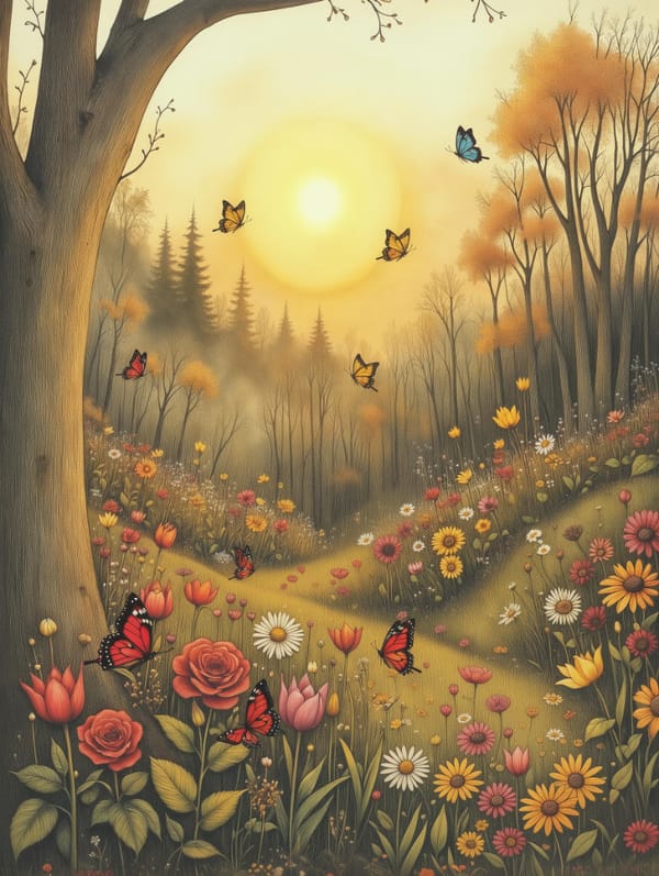 Ilustración de La Mariposa Valiente — 5