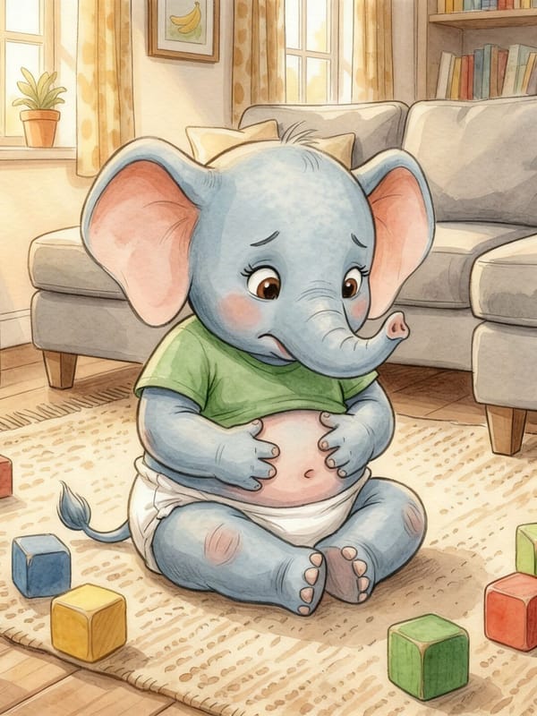Ilustração de O que diz a minha barriguinha? — 4