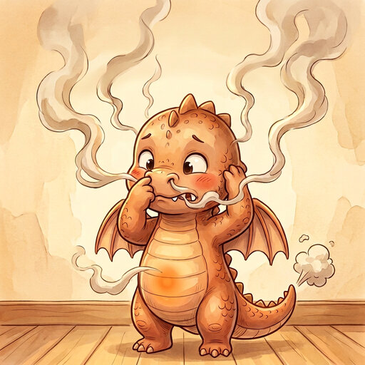 Educational children's story: When Milo's Smoke Came Up