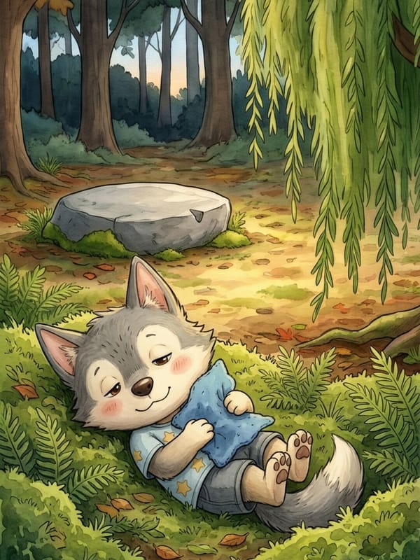 Illustration from A Cloud Comes to Visit — 2