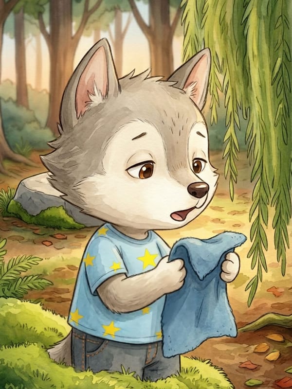 Illustration from A Cloud Comes to Visit — 3