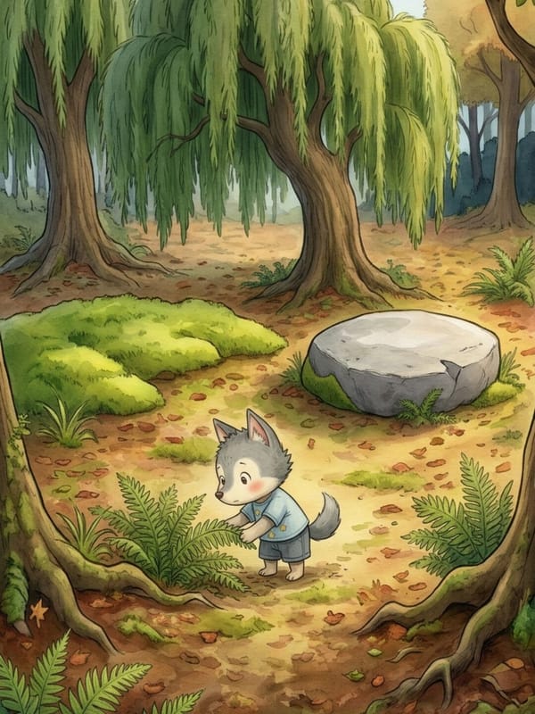 Illustration from A Cloud Comes to Visit — 4