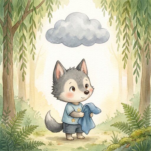 Educational children's story: A Cloud Comes to Visit