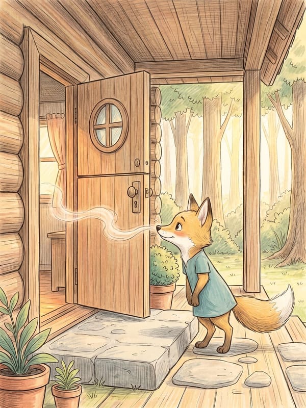 Illustration from A Retelling of Goldilocks — 3