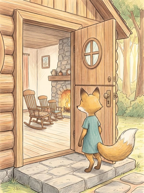 Illustration from A Retelling of Goldilocks — 5